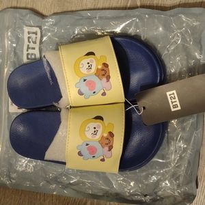 BT21 slippers(suga,jimim,jhope)